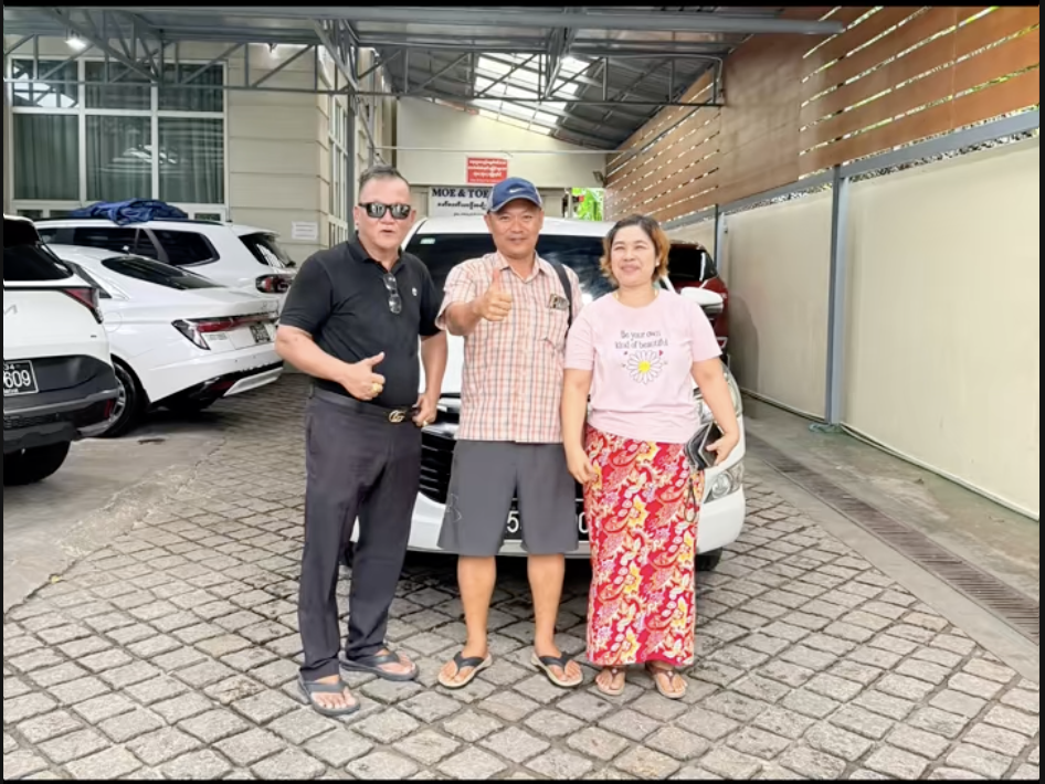 Toyota Innova တစ်စီး ပိုင်ရှင်သစ်ထံ ရောက်ရှိ။